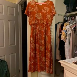 Sienna Sky flutter sleeve dress